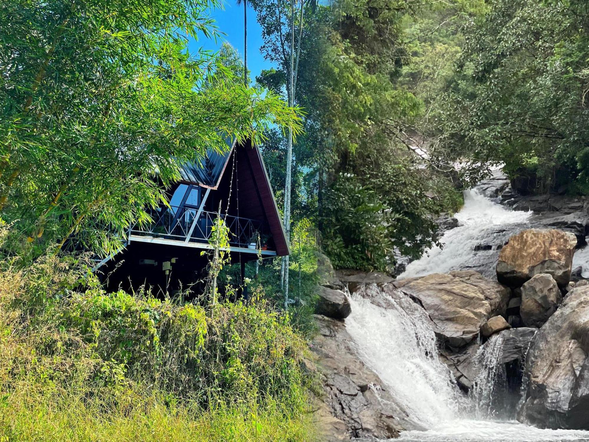 Wetlands Wayanad Pool Resort With Natural Waterfalls Padinjarathara Exterior foto
